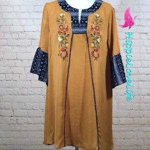 UMGEE dress with great details NWT Boho Style!!